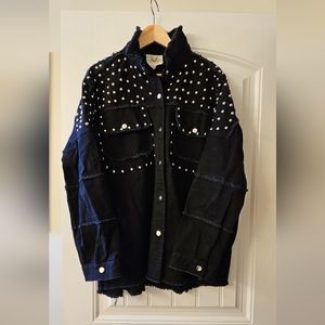 Studded Denim Jacket